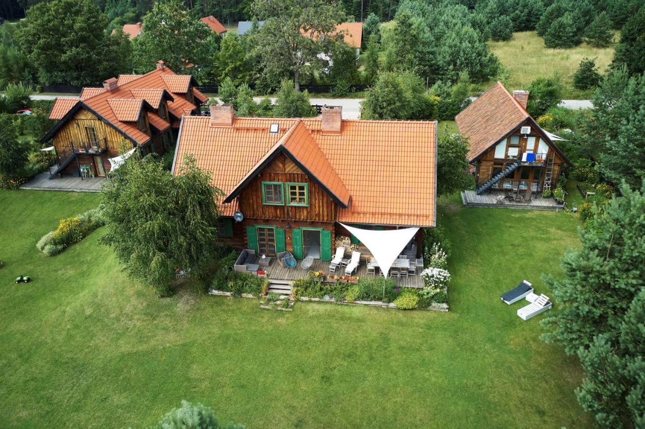 Gosciniec Szuwary Apartman Krutyń Kültér fotó