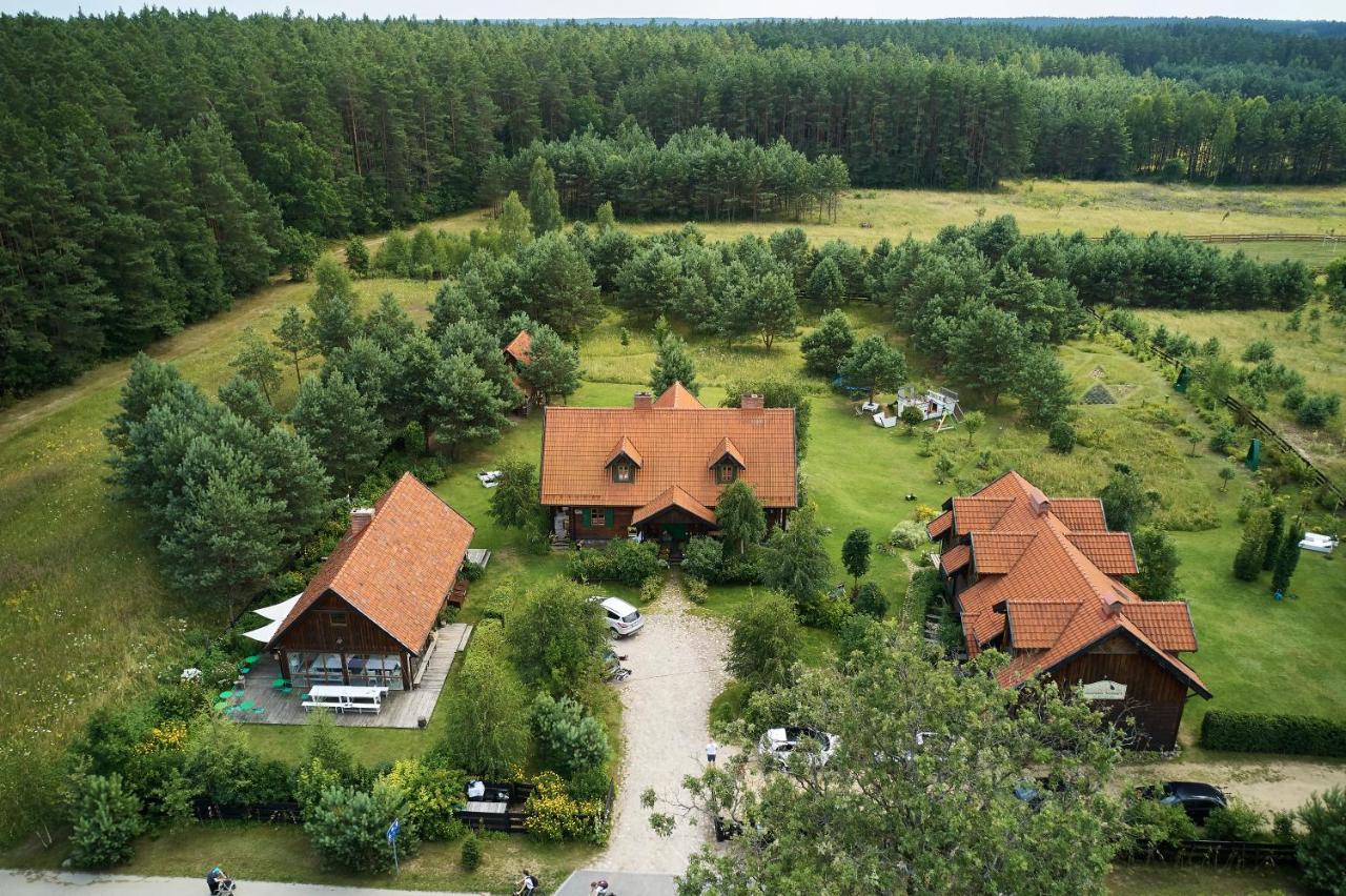 Gosciniec Szuwary Apartman Krutyń Kültér fotó