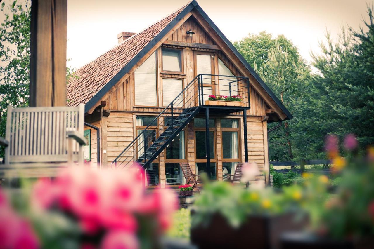 Gosciniec Szuwary Apartman Krutyń Kültér fotó