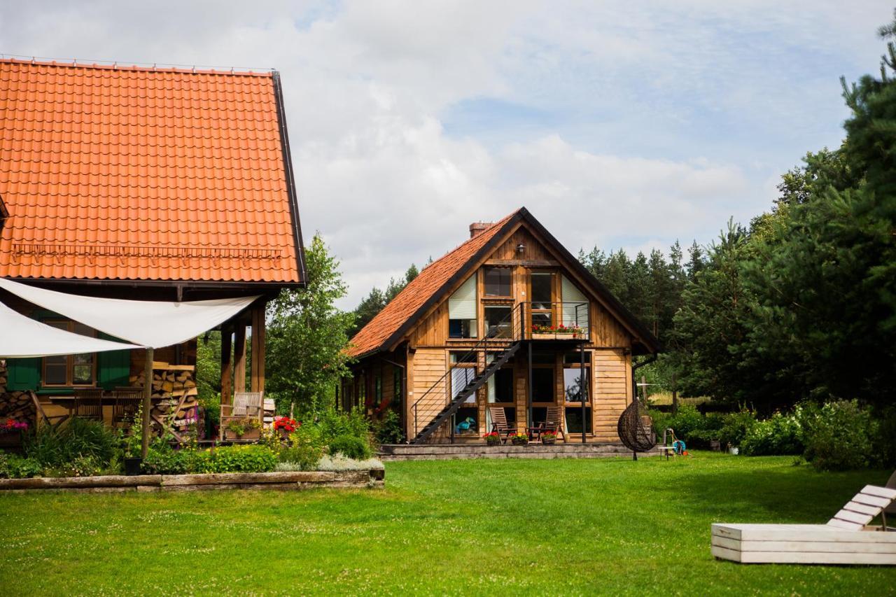 Gosciniec Szuwary Apartman Krutyń Kültér fotó