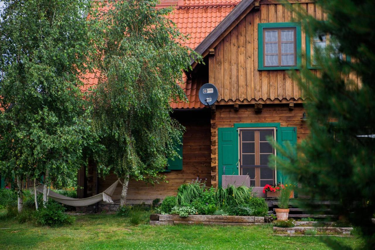 Gosciniec Szuwary Apartman Krutyń Kültér fotó