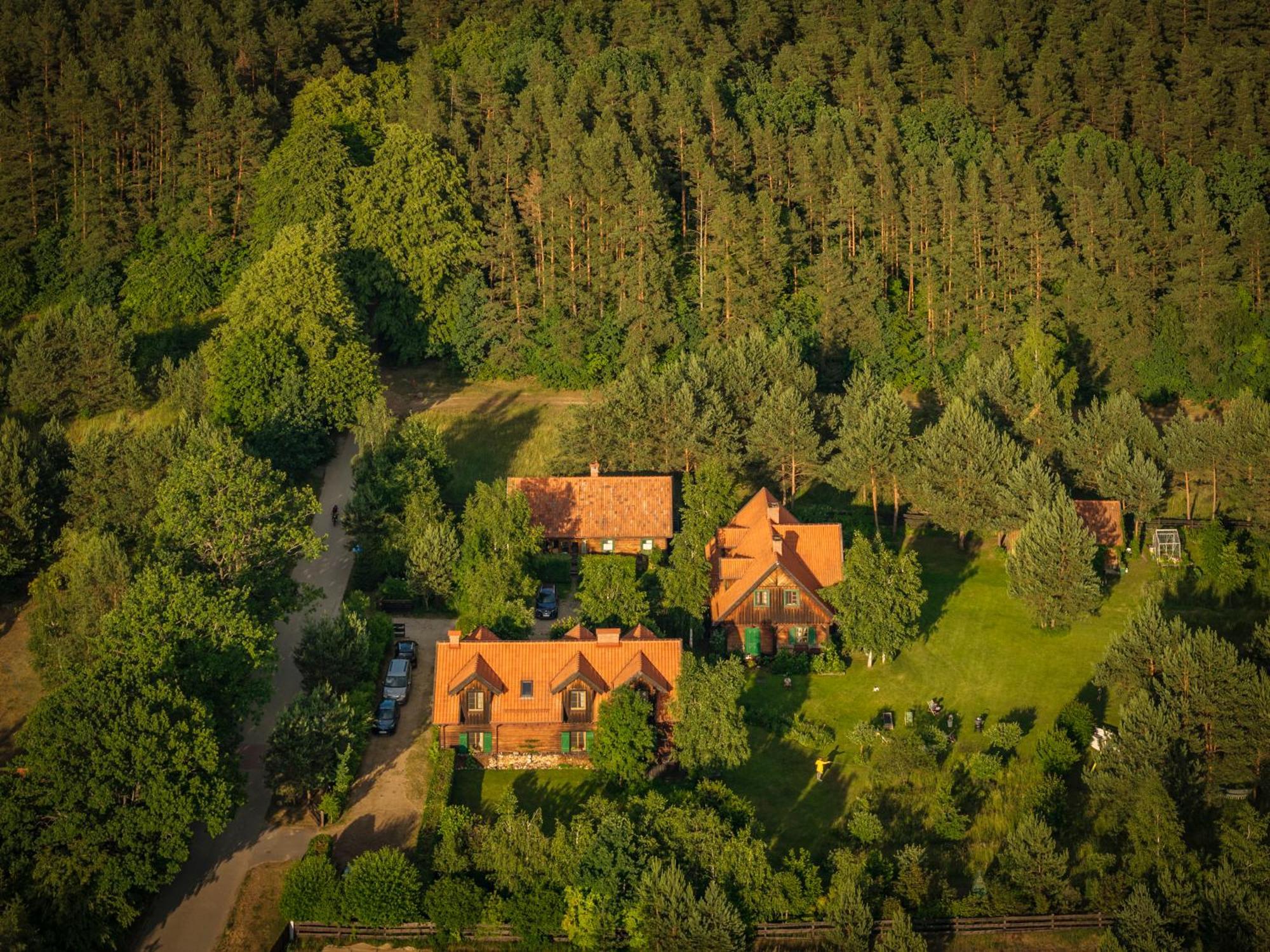 Gosciniec Szuwary Apartman Krutyń Kültér fotó